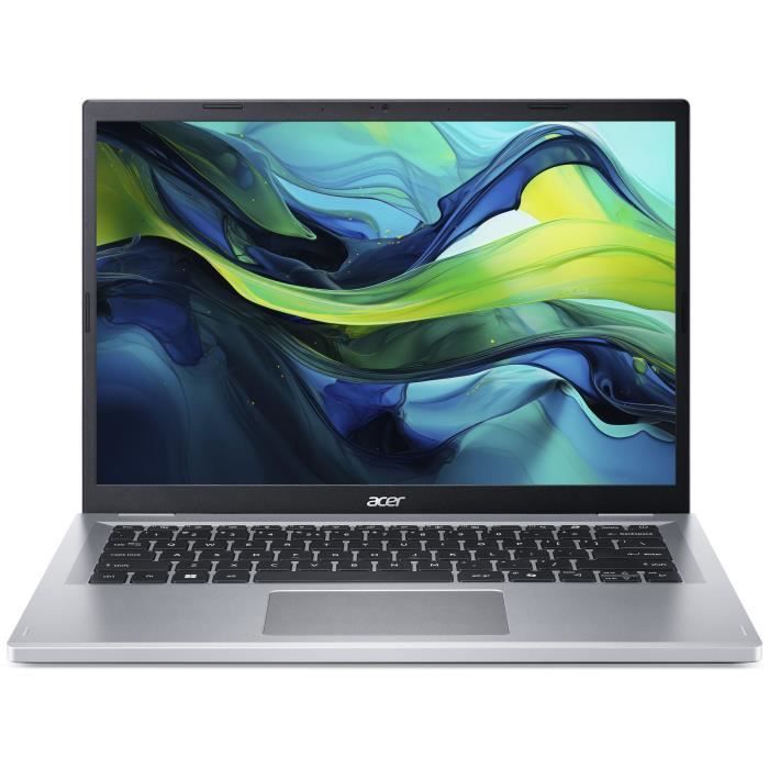 PC Portable ACER Aspire AG14-22P-R5VY - Windows 11 -14'' WUXGA IPS -AMD Ryzen 5-7520U -RAM 16Go -512Go SSD -Radeon Graphics -AZ