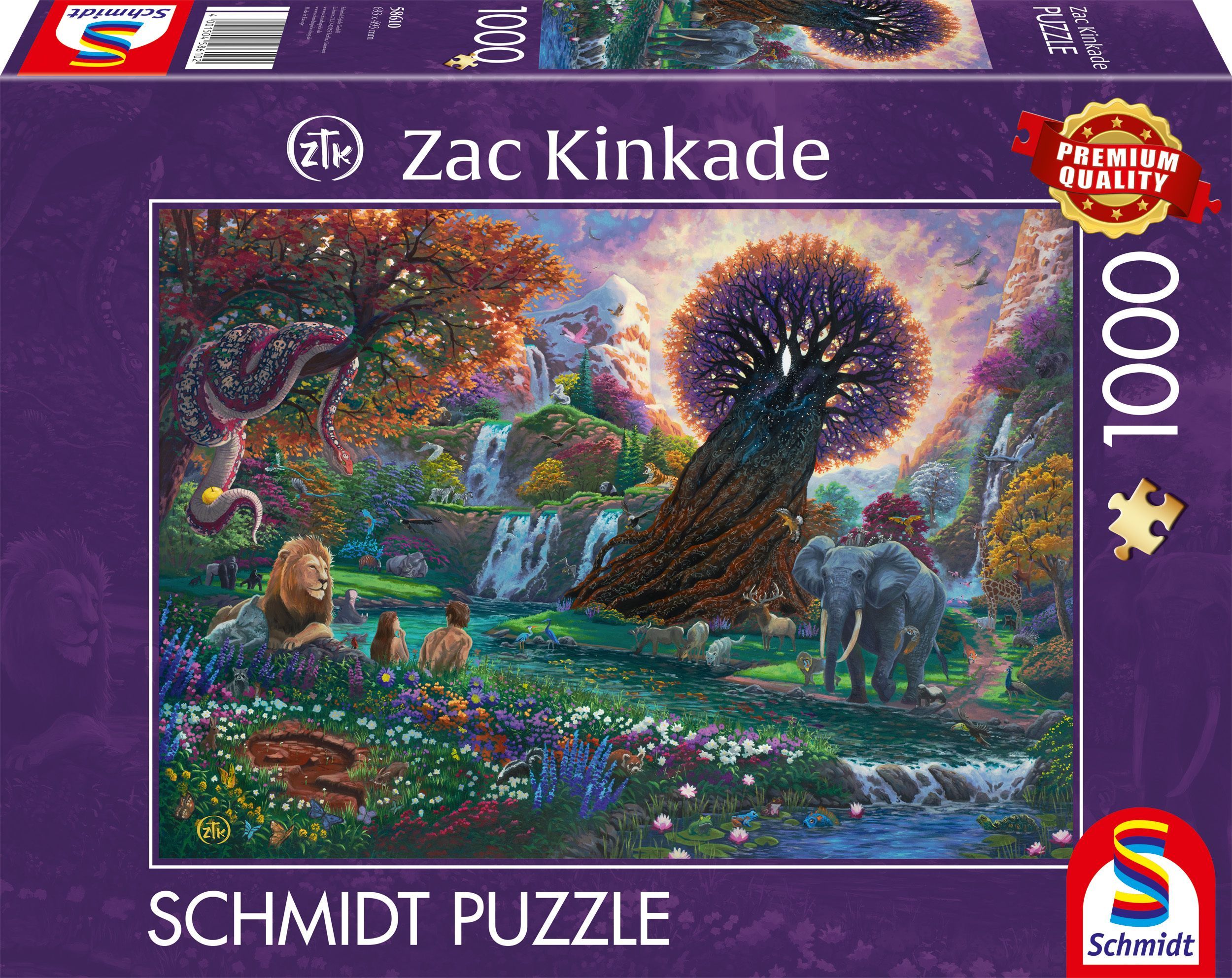 Puzzle Jardin d'Eden - 1000 pièces par Schmidt Spiele