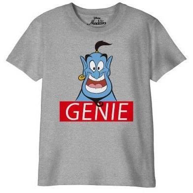 ALADDIN T-Shirt Supreme Génie Gris Chiné Garçon