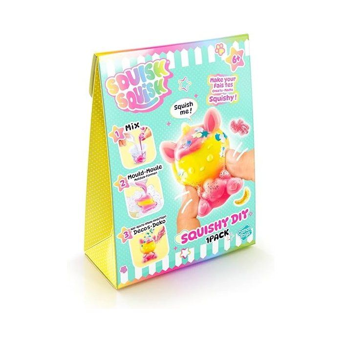 Canal Toys Squish Squish - Kit DIY de Squishys Personnalisés