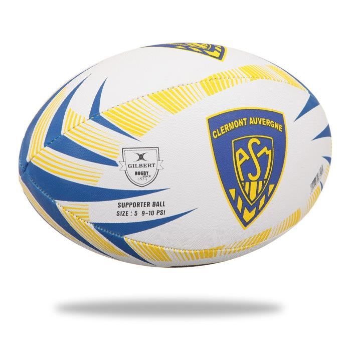 GILBERT Ballon de rugby Supporter Clermont-Ferrand - Taille 5 - Homme