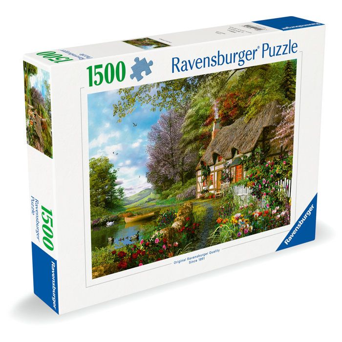 Image secondaire de Puzzle Ravensburger 1500 pièces - Cottage de campagne