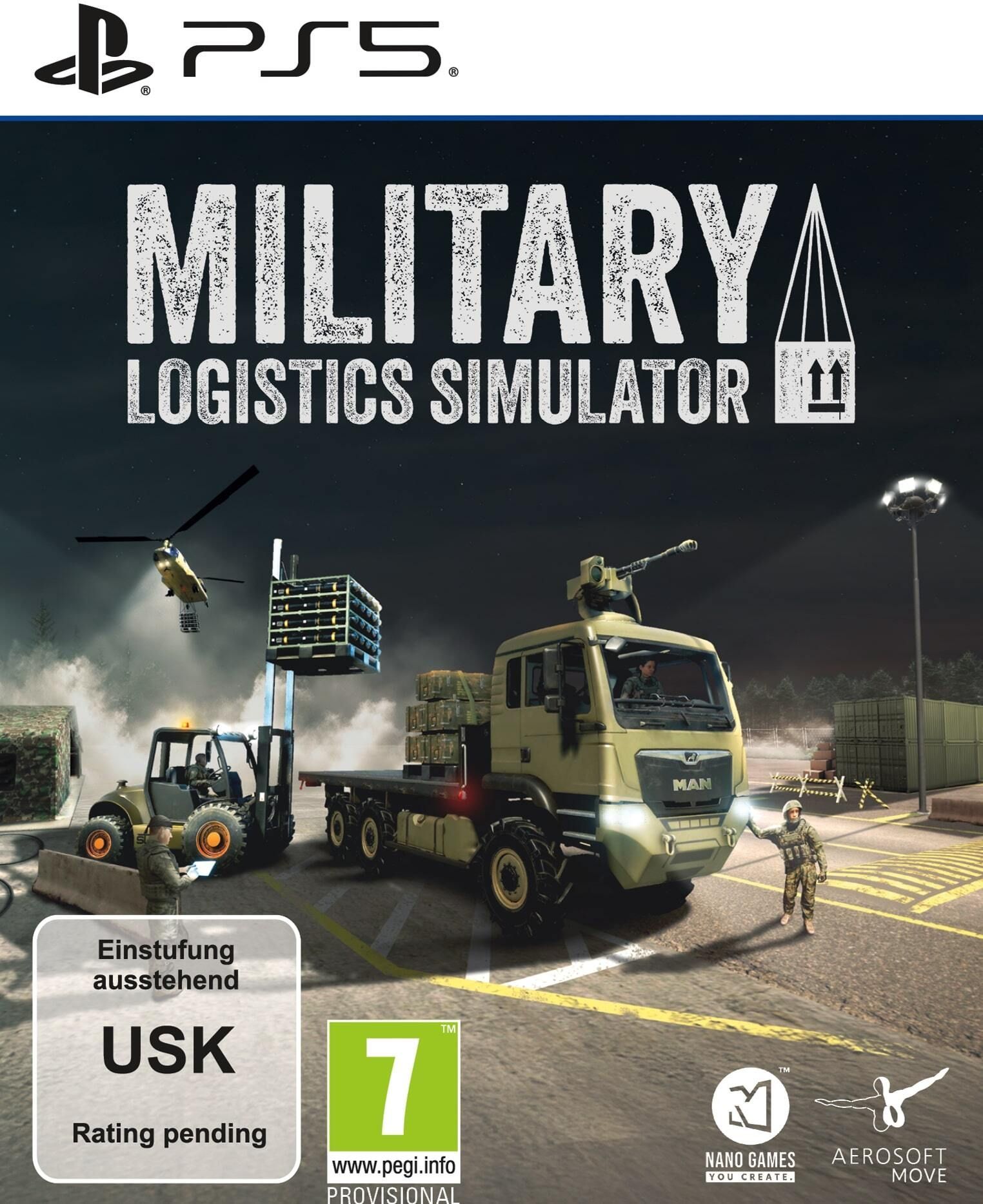 Military Logistics Simulator - Jeu de Stratégie PS5