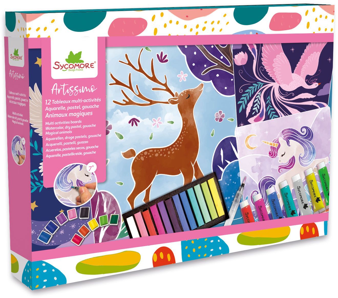 Coffret Artistique Multi Activités XXL - Peinture Aquarelle et Acrylique