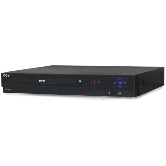 Image secondaire de Lecteur DVD de salon - CGV - AX 204 - Upscaling 1080P - Télécommande a gros boutons - Lecture Multimédia