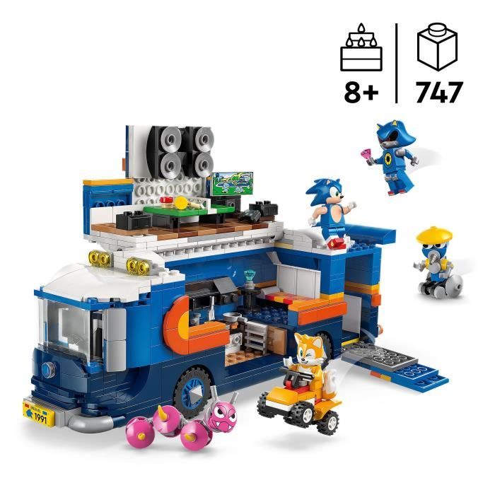 Image secondaire de LEGO Sonic the Hedgehog 77006 Le Camion de Contrôle de l'Équipe Sonic - Jouet des 8 ans
