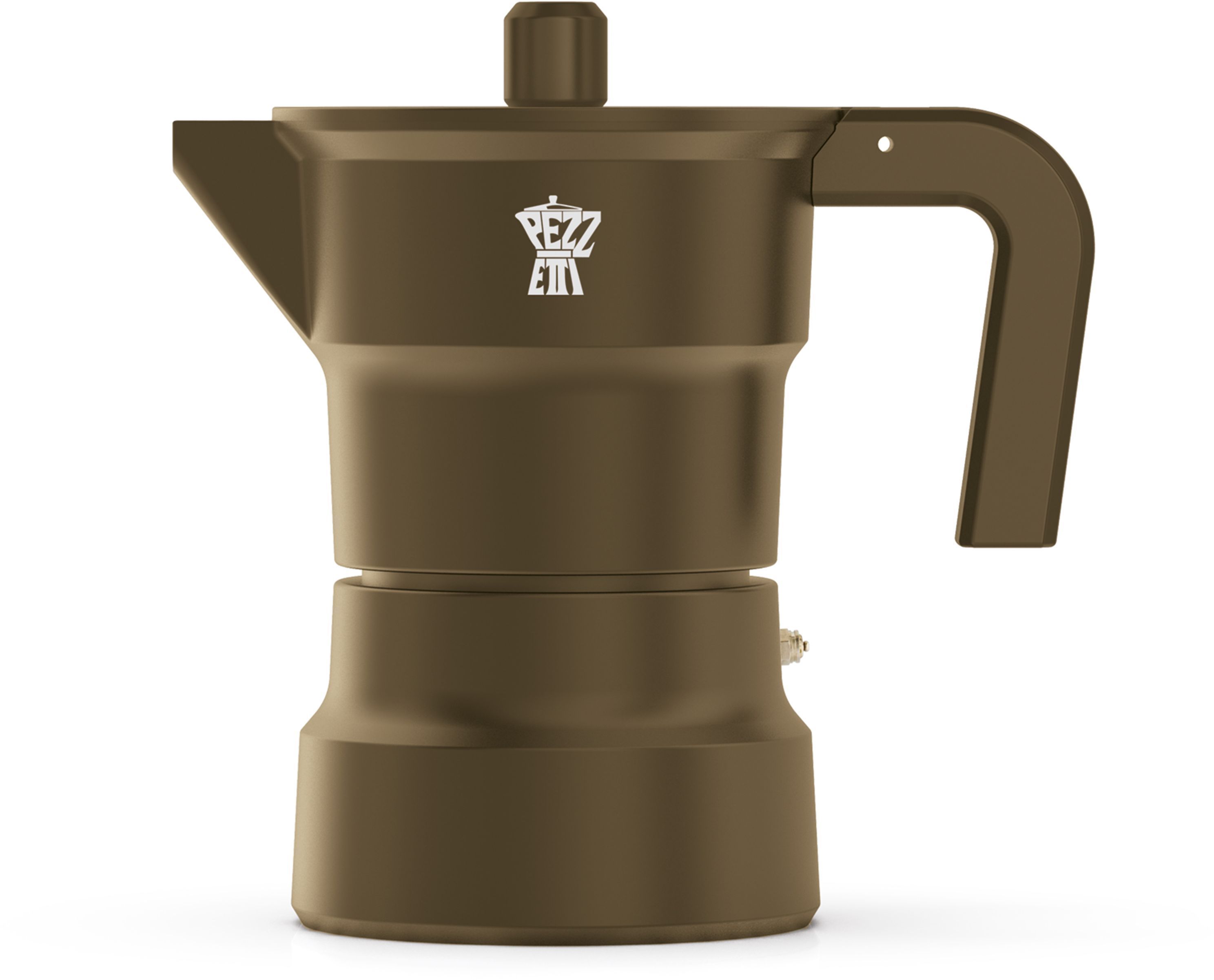 Image secondaire de Cafetière Italienne Pezzetti Solidexpress en Aluminium - 6 Tasses Kaki