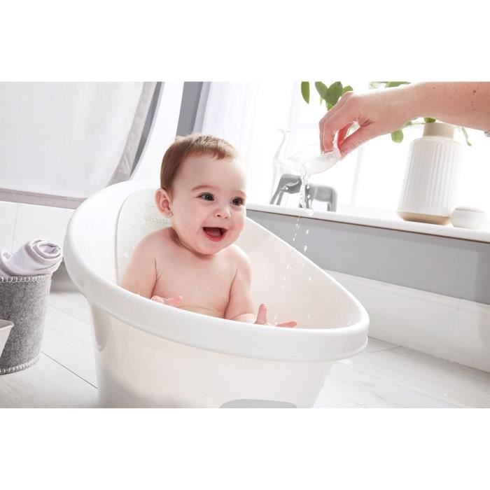 BEABA by SHNUGGLE Baignoire Blanc/gris