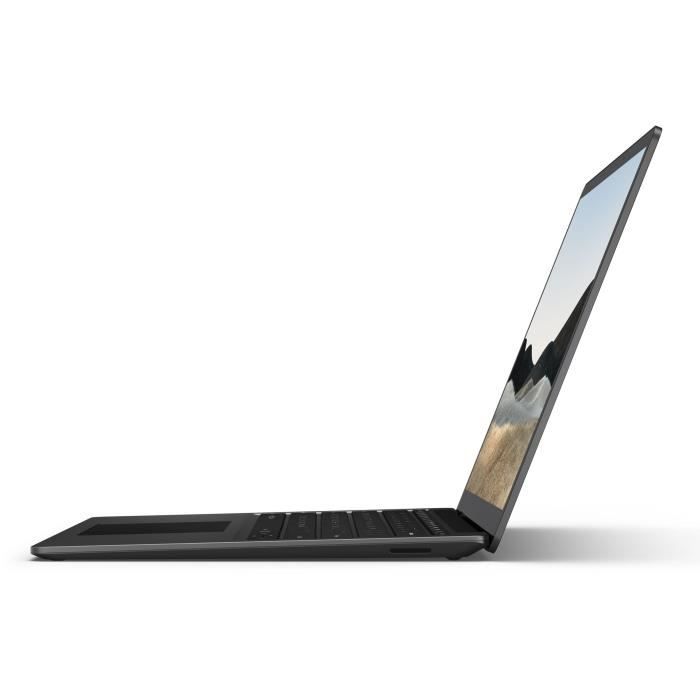PC Portable - MICROSOFT Surface Laptop 4 - 13,5 - Intel Core i7 - RAM 16Go - Stockage 512Go SSD - Windows 10 - Noir - AZERTY