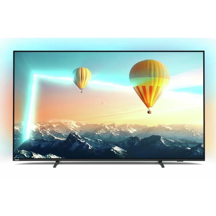 PHILIPS 50PUS8007/12 - TV LED 50 (126cm) - UHD 4K - Ambilight 3 côtés - Dolby Vision - son Dolby Atmos - Android TV - 4 X HDMI