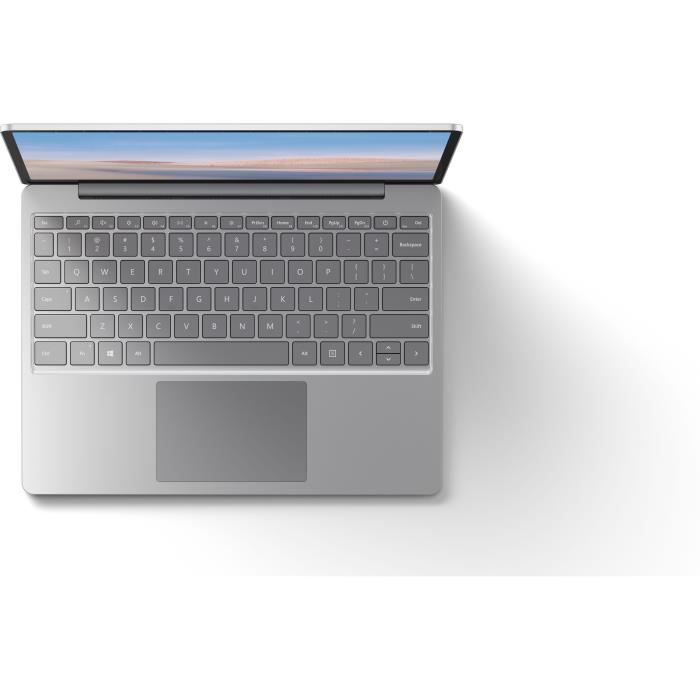 MICROSOFT Surface Laptop Go - 12,45 - Intel Core i5 1035G1 - RAM 8Go - Stockage 64Go eMMC - Platine - Windows 10