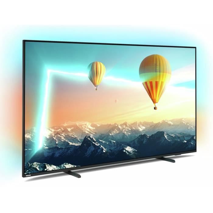 PHILIPS 55PUS8007/12 - TV LED 55 (139cm) - UHD 4K - Ambilight 3 côtés - Dolby Vision - son Dolby Atmos - Android TV - 4 X HDMI