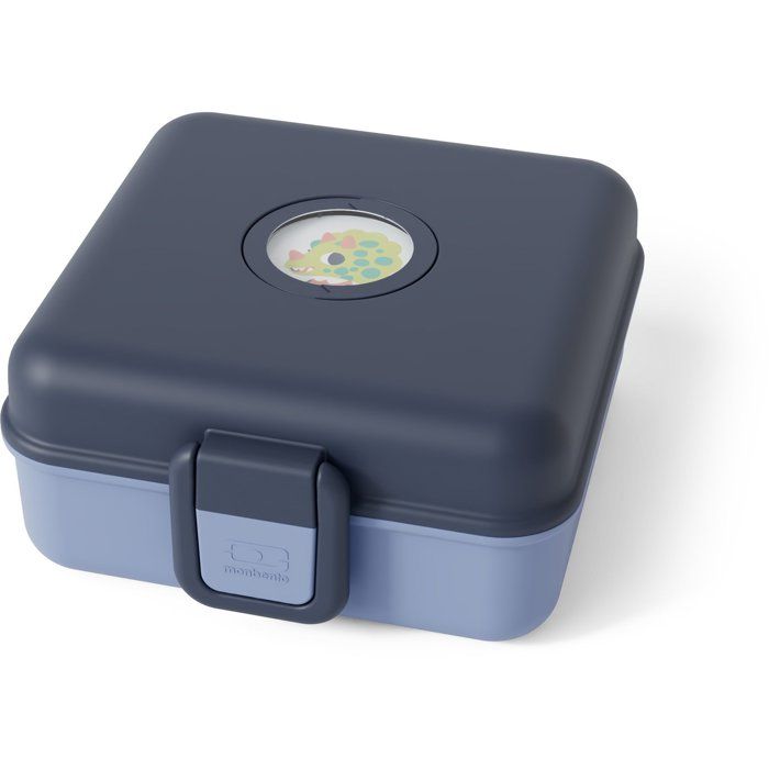 Image secondaire de Lunch Box Snacky Enfant - MONBENTO - Couverts Inclus - Bleu Infinity