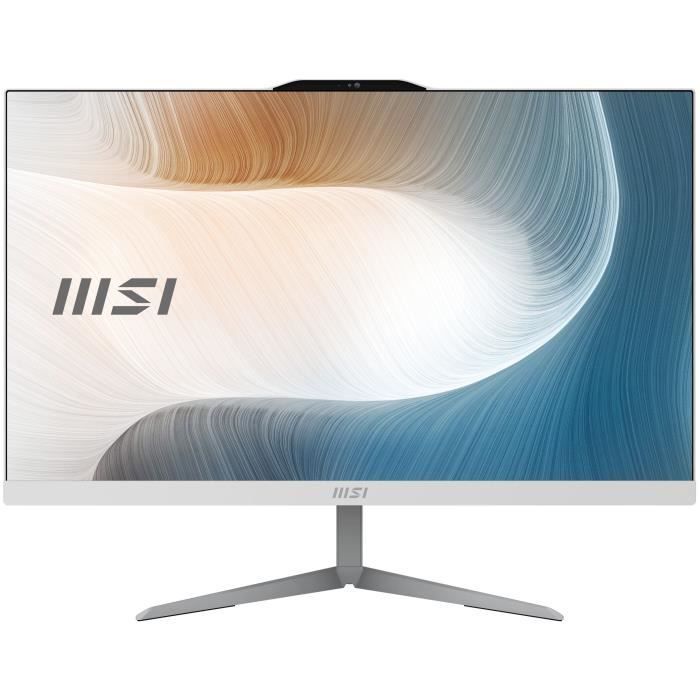 Image secondaire de PC Tout-en-un MSI - 24'' - Sans Windows -Ecran FHD - I5 1240P - RAM 16Go - Stockage 500Go -Clavier et souris filaire