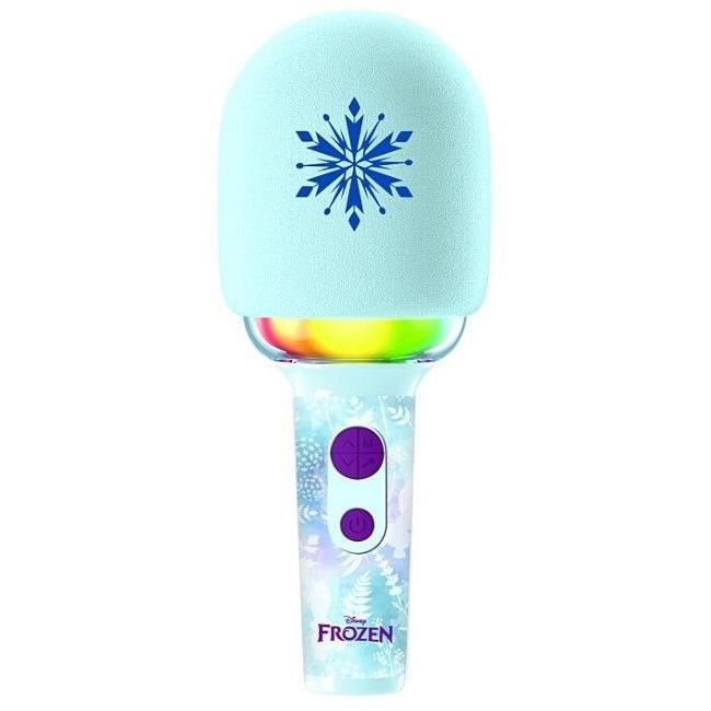 Lexibook - Microfono Karaoke Frozen - 3 modalità e 4 effetti vocali - Ricarica USB-C - Wireless Bluetooth