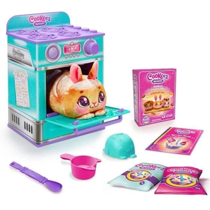 Fabrique a Pâtisserie Bleue - MOOSE TOYS - COOKEEZ MAKERY - Forno interattivo, peluche profumato e accessori