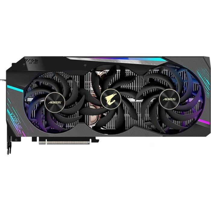 GIGABYTE GeForce AORUS RTX 3080 Ti XTREME 12 Go LHR (GV-N308TAORUS X-12GD)