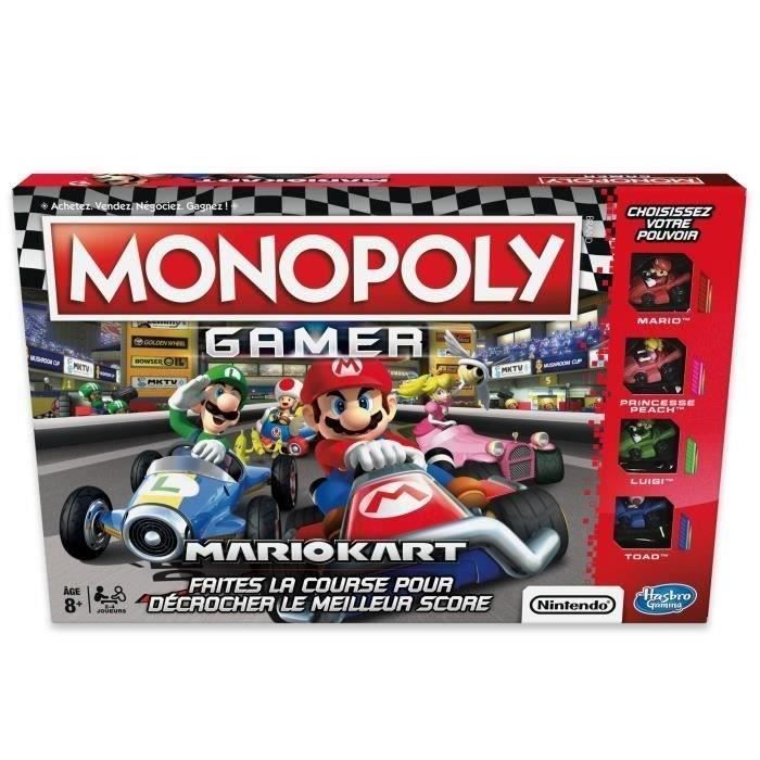 MONOPOLY - Gamer Mario Kart – Jeu de societe - Jeu de plateau
