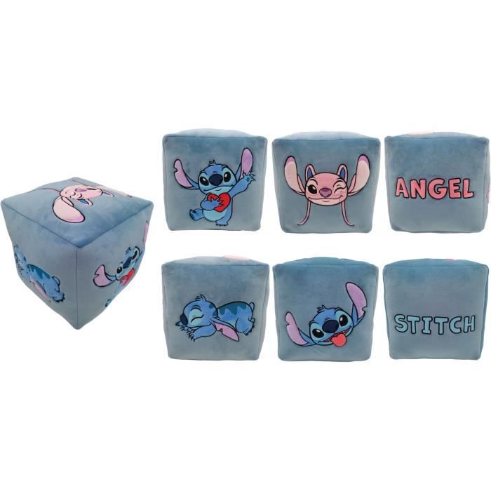 Image secondaire de Coussin - Cube - LILO & STITCH - Microfibre - 25 x 25 x 25 cm