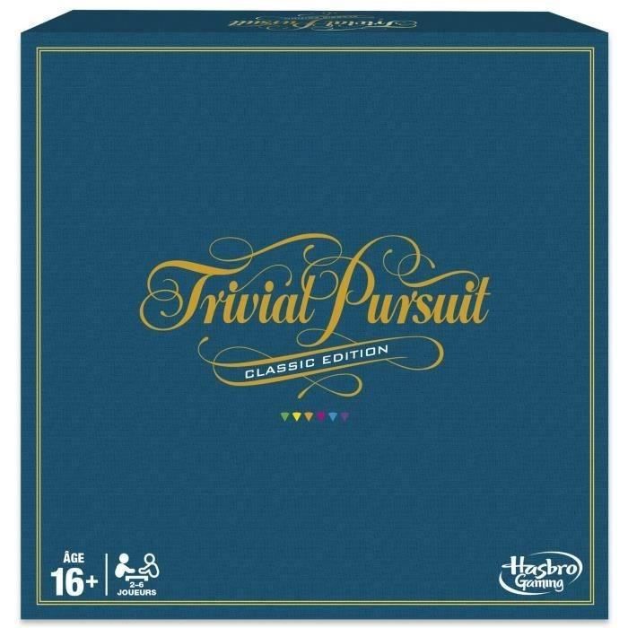Trivial Pursuit - Classique - Jeu de societe de reflexion - Jeu de plateau - Version francaise