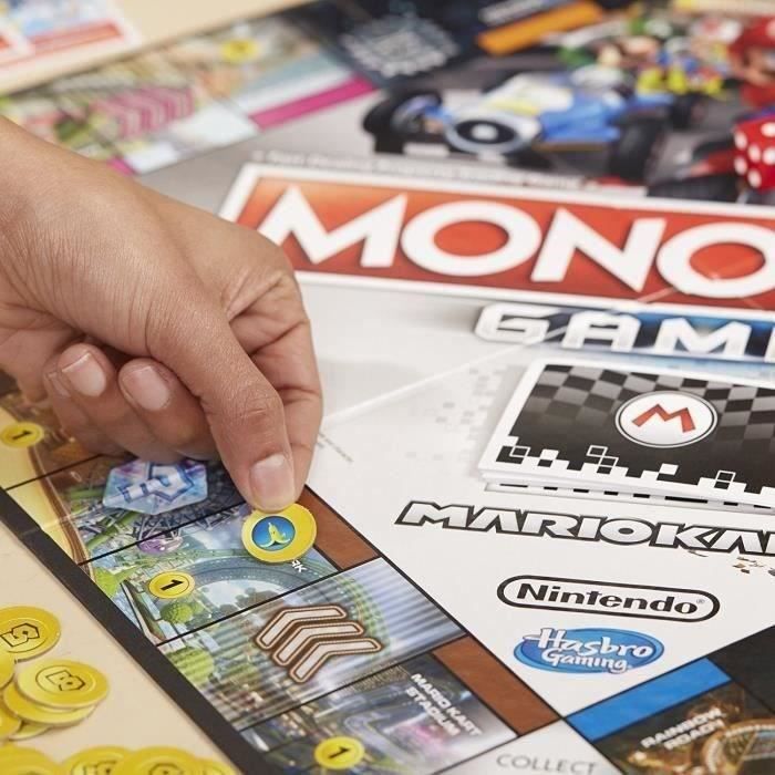 MONOPOLY - Gamer Mario Kart – Jeu de societe - Jeu de plateau