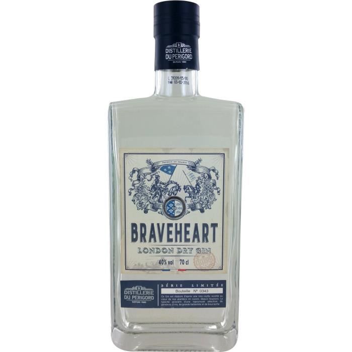 BRAVEHEART Gin - 70cl - 40 %