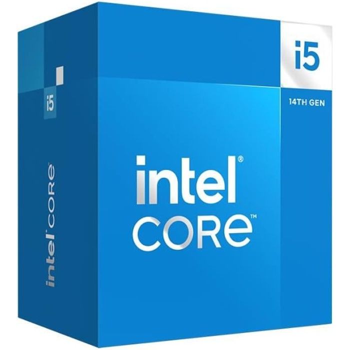 Processor - INTEL - Core i5-14500 5.0GHz LGA1700 Box - 14 cores - 24 MB Cache