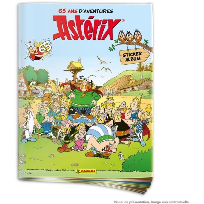 Album - PANINI - Asterix (65° anniversario) - 264 figurine lucide e metalliche