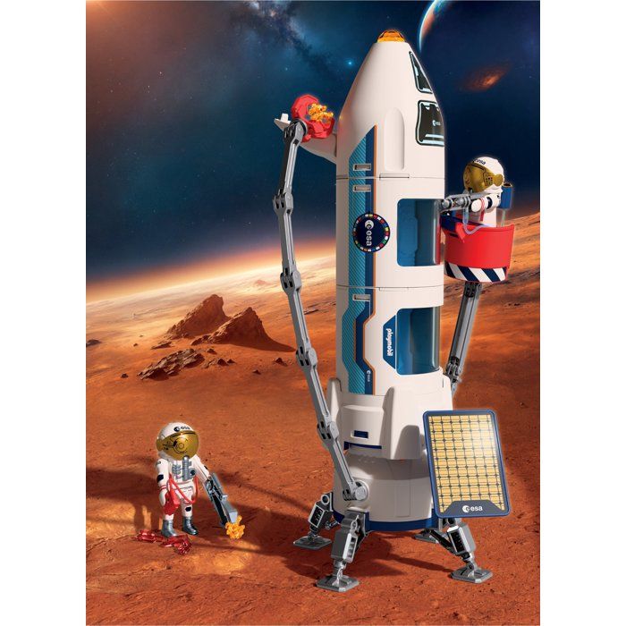 Image secondaire de Fusée d'Exploration Mars ESA - Playmobil 72011