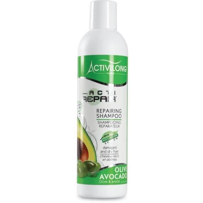 Activilong Actirepair Shampooing Reparateur Olive et Avocat 250 ml