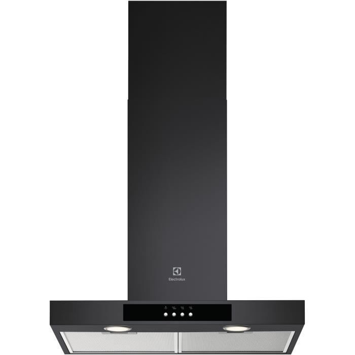 Hotte décorative Electrolux LFT426K - Design noir compact 60 cm