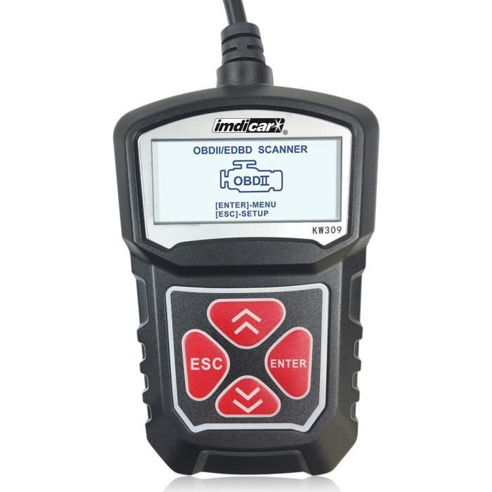 IMDICAR - OUTIL DE DIAGNOSTIC MULTI-LANGUES OBD II + EOBD