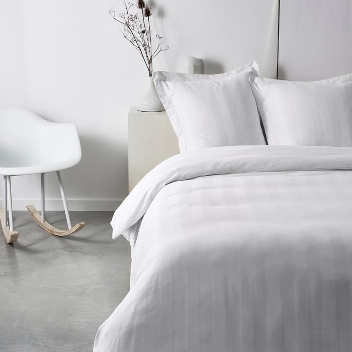 Oggi Prestige Today Blalate - 240 x 260 cm - 2 persone - 100% di raso di cotone - gesso