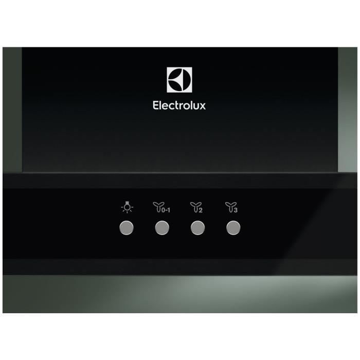 Image secondaire de Hotte décorative Electrolux LFT426K - Design noir compact 60 cm