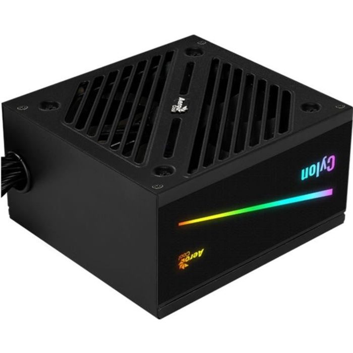 AEROCOOL Cylon 600W (RGB) 80Plus - Alimentatore per PC