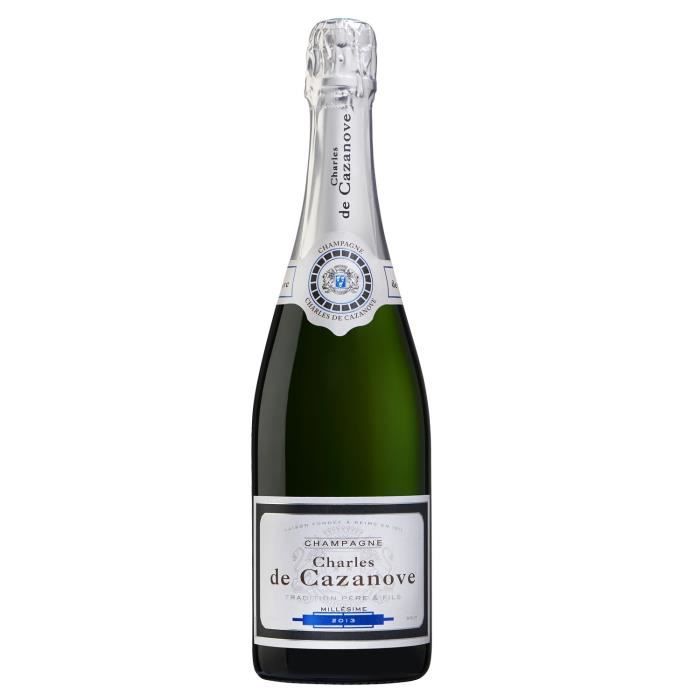 Champagne Charles de Cazanove Brut Mill�sim� - 2013 - 75cl