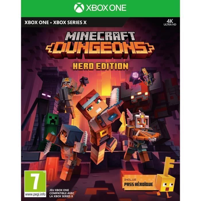 Minecraft Dungeons « Hero Edition » - Jeu Xbox One