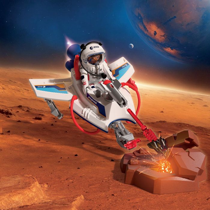 Image secondaire de Vaisseau Spatial de l'ESA PLAYMOBIL - Aventures Intergalactiques