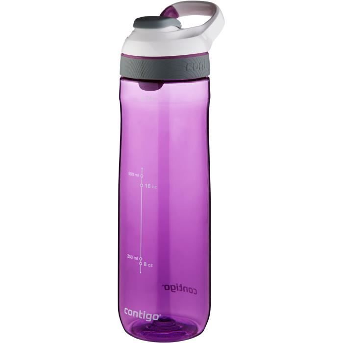 Contigo Cortland Autoseal, Bouteille d'eau, grande gourde sans BPA, gourde sport étanche, lavable au lave-vaisselle, idéale pour le