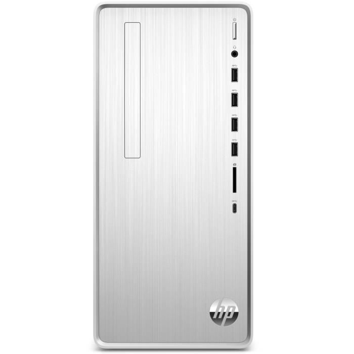 PC de bureau HP Pavilion TP01-2220nf - AMD Ryzen 5-5600G - RAM 8Go - Stockage 512Go SSD - Windows 11 + Clavier et souris filaires
