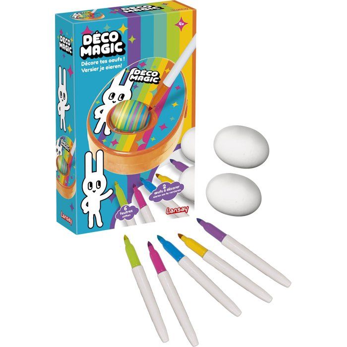 Atelier créatif Décomagic - Décore tes œufs avec LANSAY