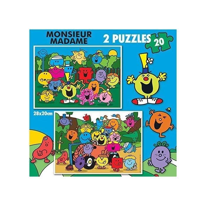 EDUCA - Puzzle - 2x20 Monsieur Madame