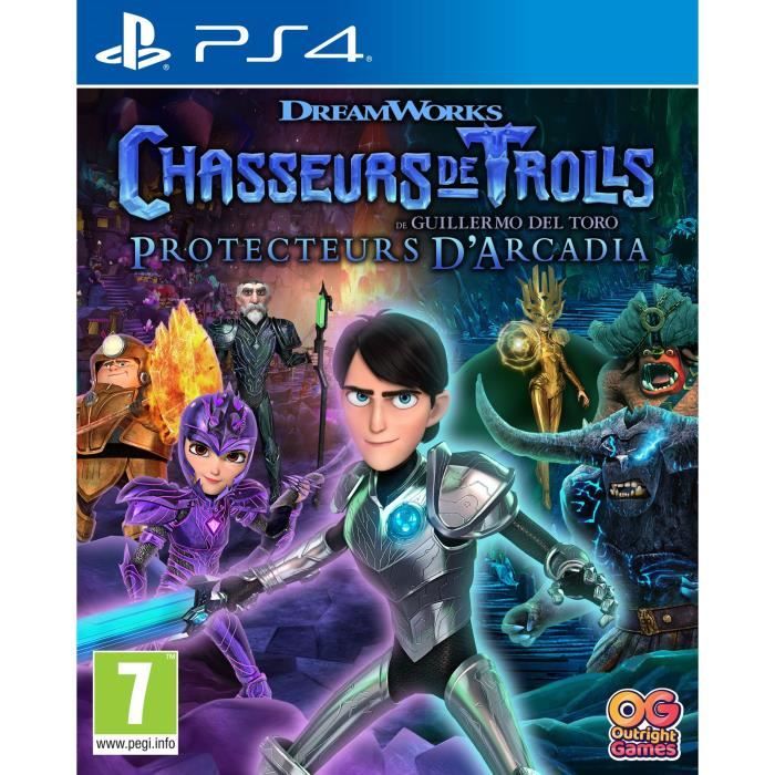 Chasseurs de Trolls Protecteurs d'Arcadia Jeu PS4