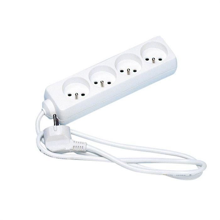 EXPERT LINE Bloc 4 prises 16A 3x1 mm²