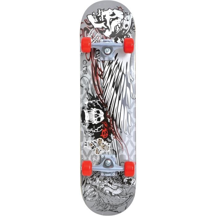 SCHILDKROT - Skateboard Kicker Phantom 31 - 79 x 20 - Gris