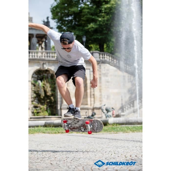 SCHILDKROT - Skateboard Kicker Phantom 31 - 79 x 20 - Gris