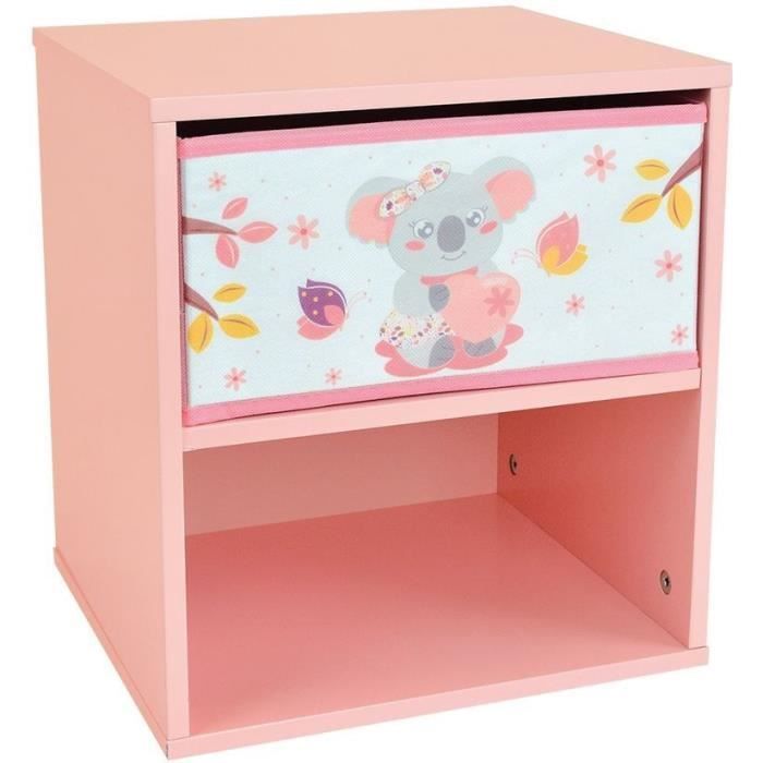 CALLY MIMI KOALA Comodino con cassetto ± 36 x 33 x 30 cm per bambini
