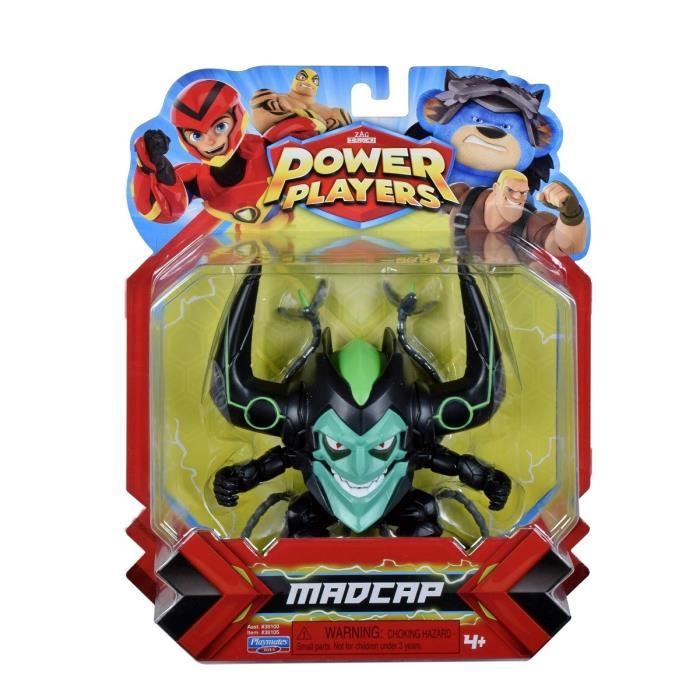 Power Players - Figurine articulée de 12 cm - Madcap