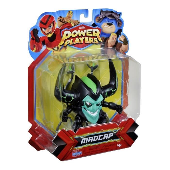 Power Players - Figurine articulée de 12 cm - Madcap