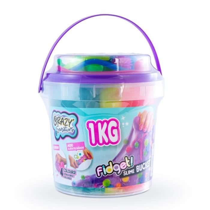 Fidget Slime - Fidget bucket 1kg - Crazy Sensations - Canal Toys